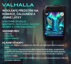NJORD VALHALLA – profesionální rozpouštědlový předstřik na vlnu, čalounění a jemné textilie