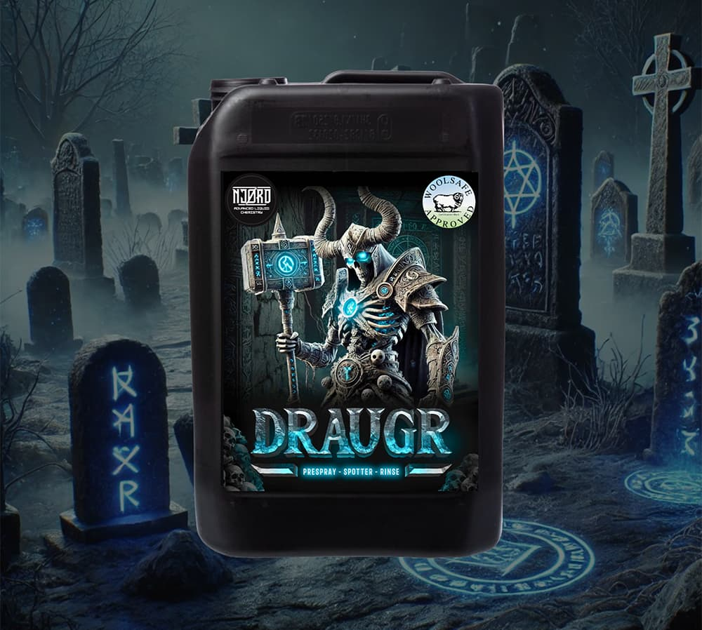 NJORD DRAUGR – Enzymatický čistič s variabilním pH (Předčistič a nízkovlhkostní)