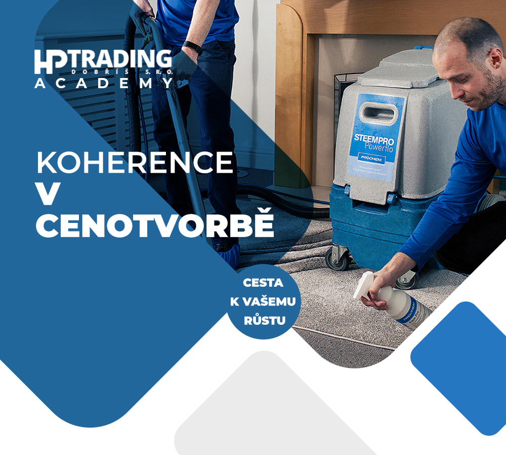 HP Trading Academy - Koherence v cenotvorbě: Praktický kurz cenotvorby pro služby čištění koberců a čalounění