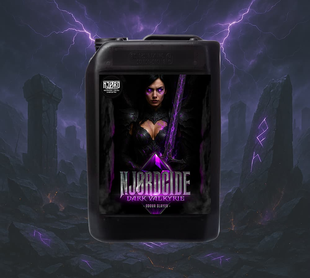 NJORDCIDE Dark Valkyrie – Profesionální likvidátor zápachu