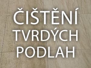 Čistící prostředky na čištění tvrdých podlah